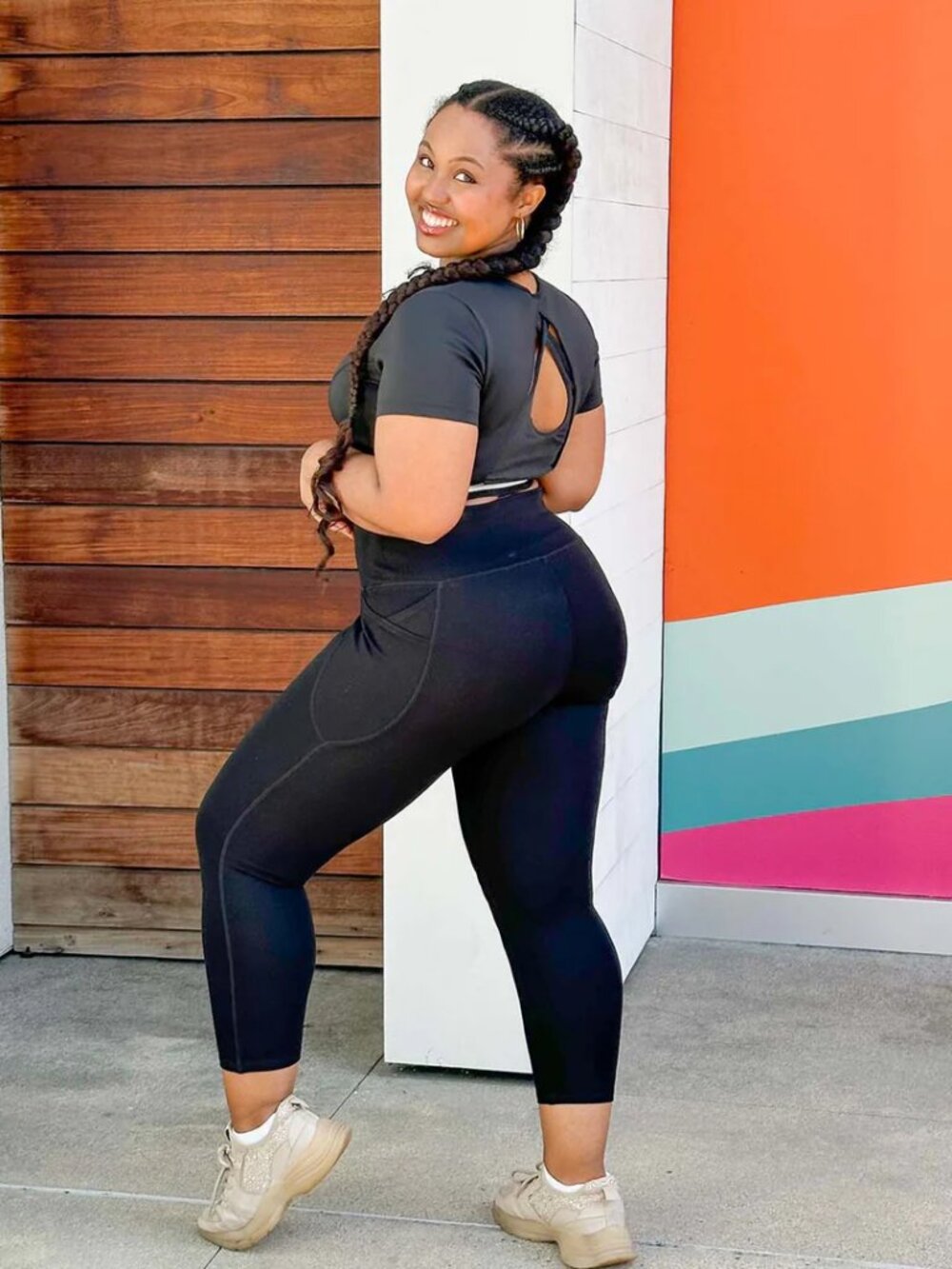 Snag Leggings (Long) in Black